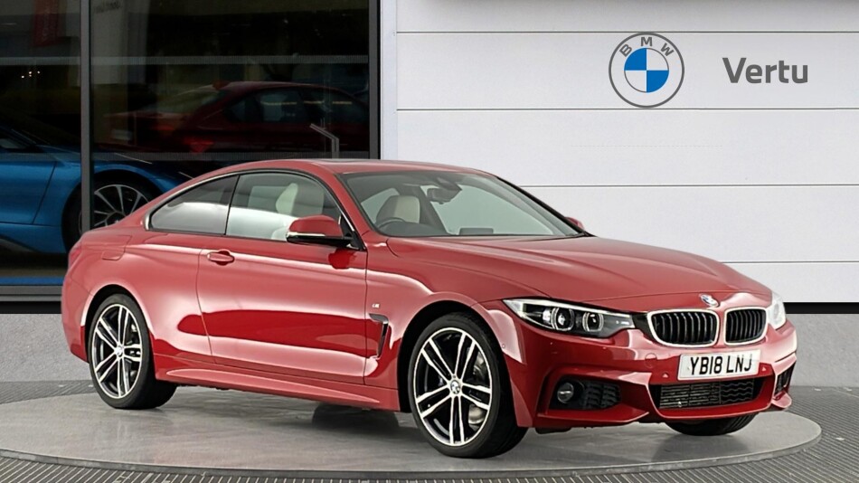 BMW 4 Series 420d [190] xDrive M Sport 2dr Auto [Prof Media] Diesel Coupe